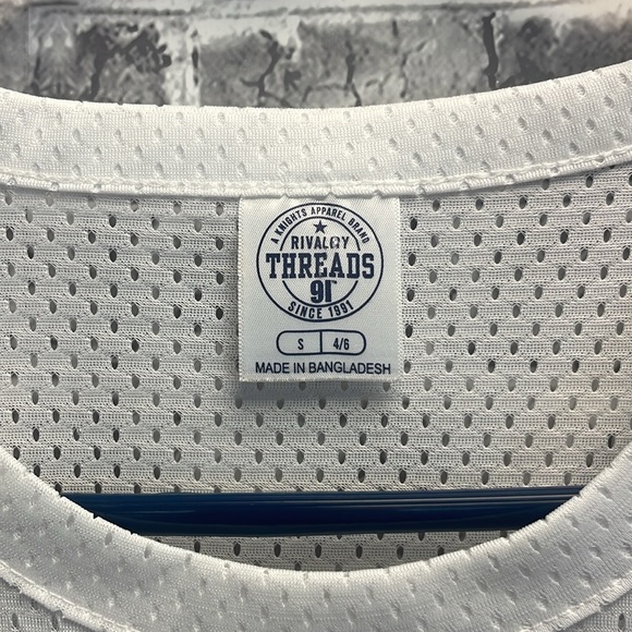 Georgia Rivalry Threads White Mesh Tank Top - Picture 2 of 8